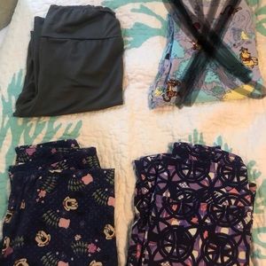 7 pairs of lularoe one size leggings